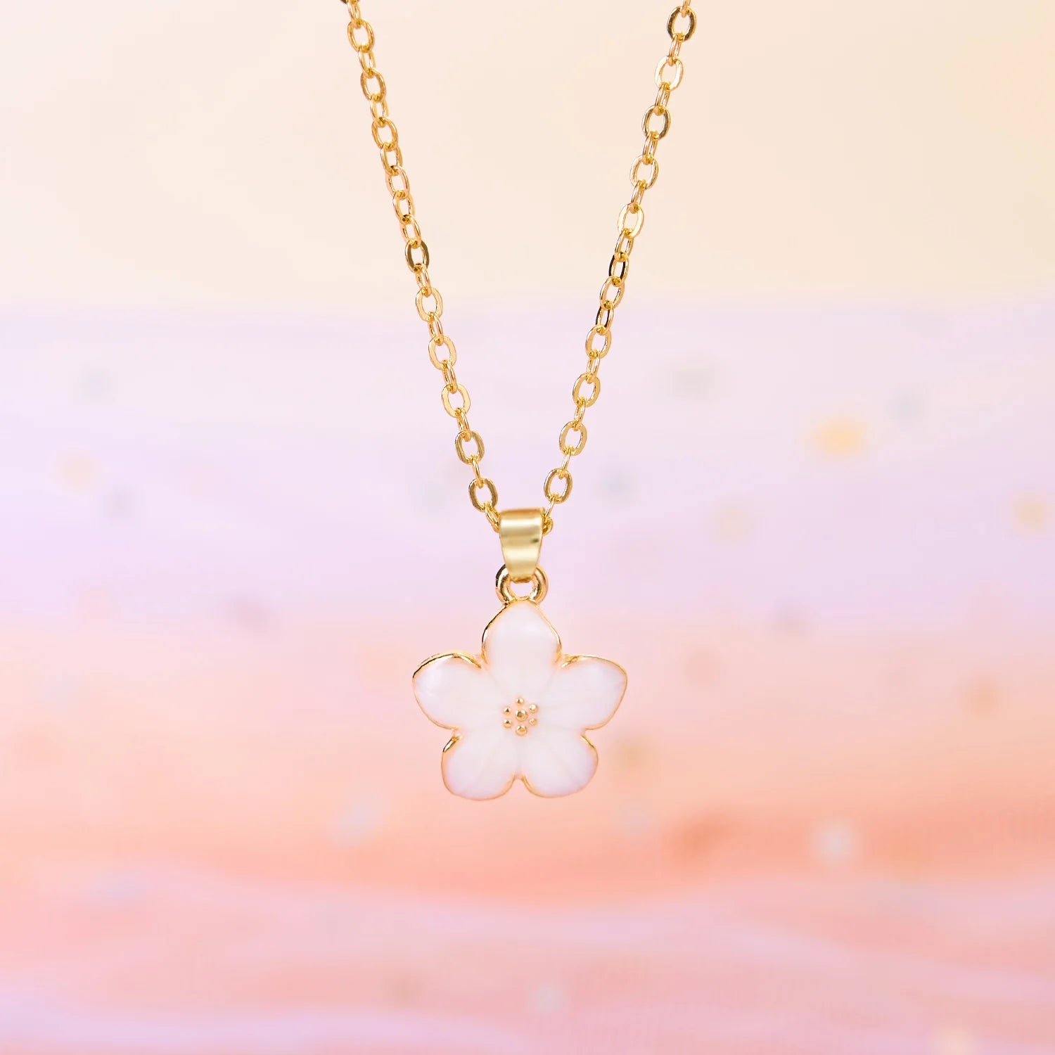 Pretty Flower Necklace