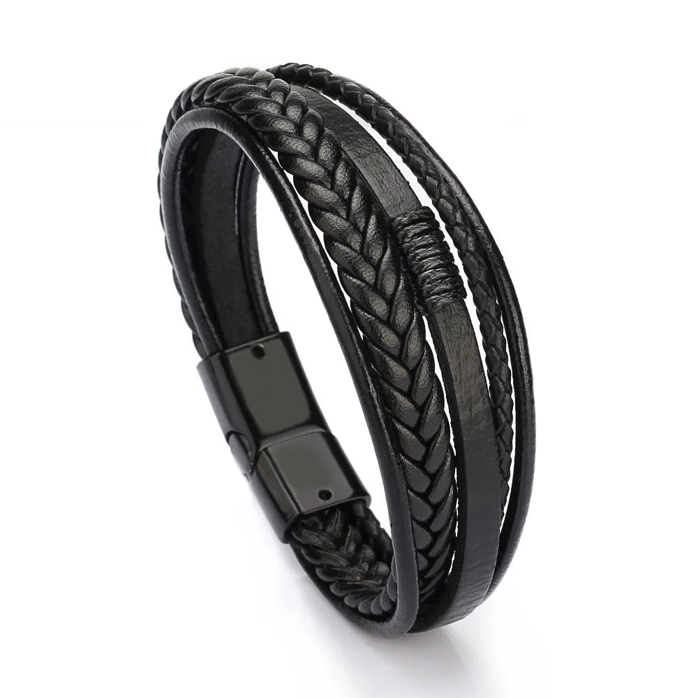 Multilayer Leather Bracelets
